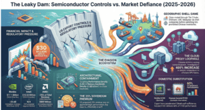 Policy Pressure on Semiconductor Firms Infographic